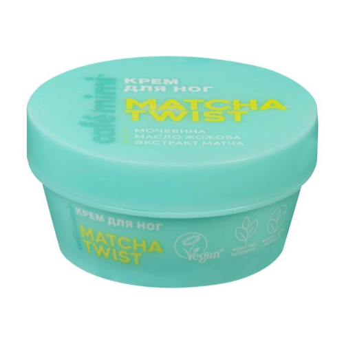 CAFE MIMI Colours крем д/ног matcha twist 50мл